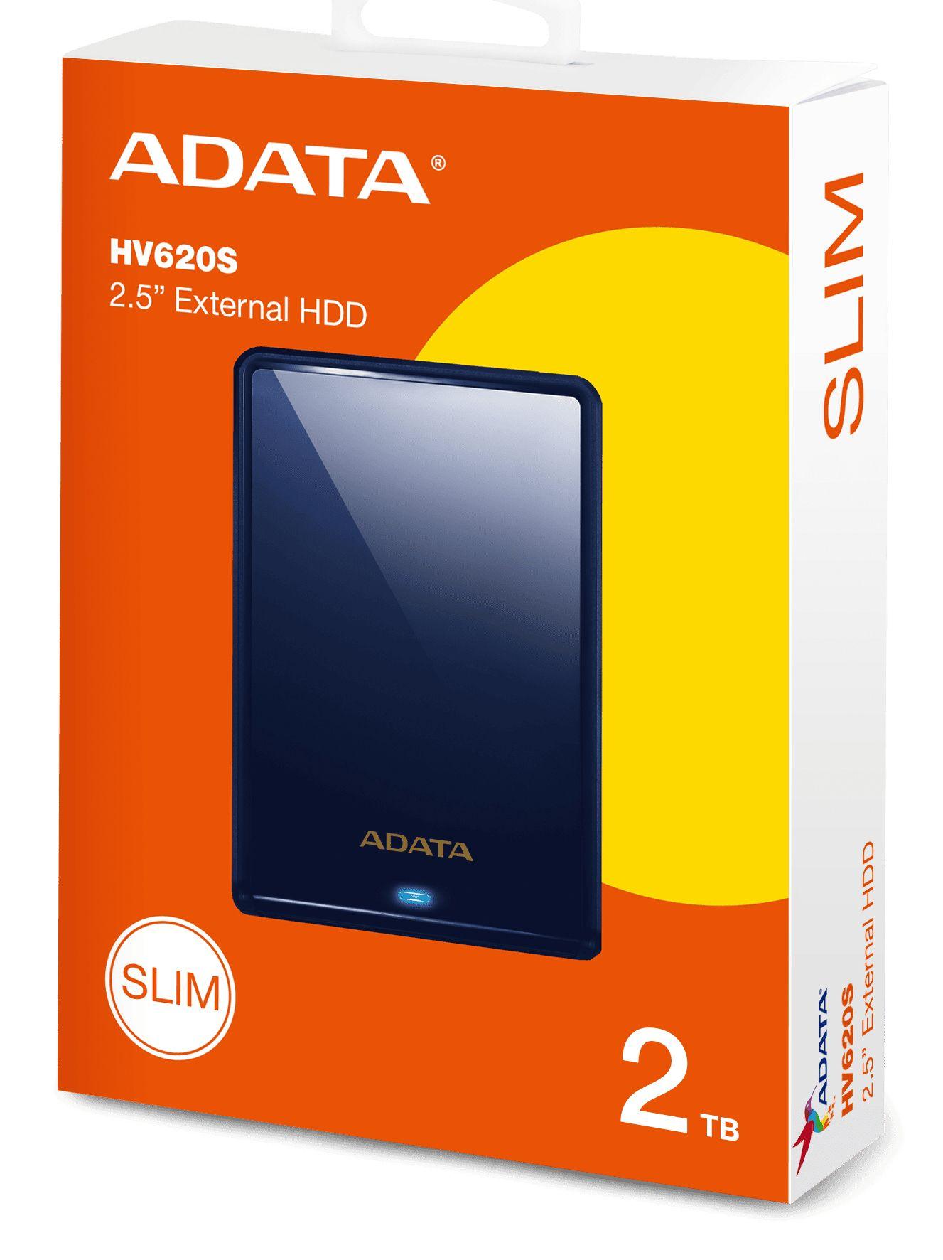 Disco Rígido Externo ADATA HV620S (2 TB - 2,5" - USB 3.2 Gen 1 - Azul) — miniatura 5