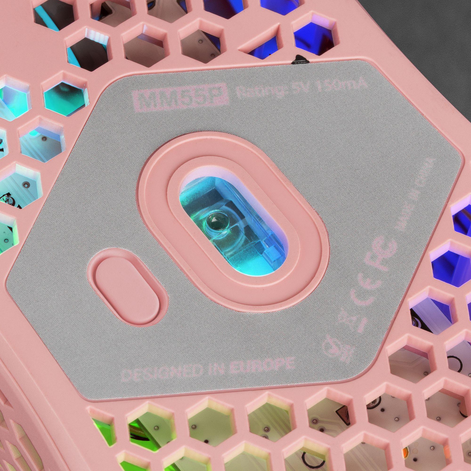 Rato Gaming MARS GAMING MM55 (Mão direita - 12800 DPI - Ótico - Rosa), miniatura 6