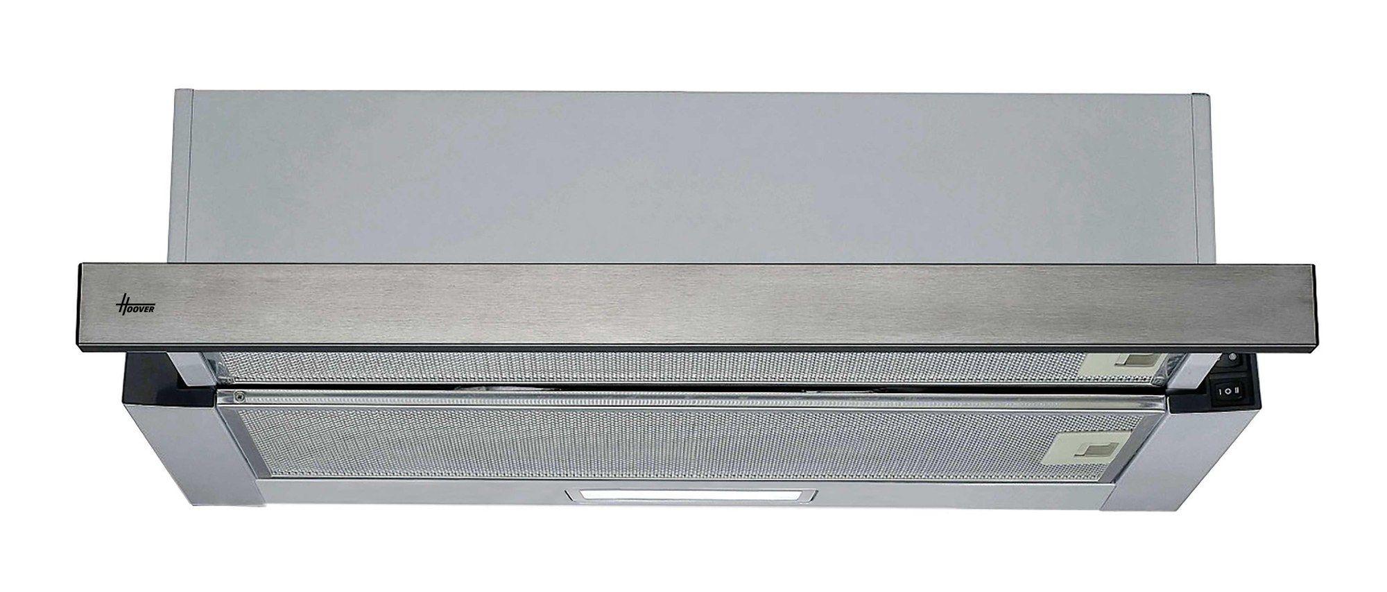 Exaustor de Encastre HOOVER HHT63002X1 (Altura 17,5 cm - 18 cm - 60 cm - Inox)