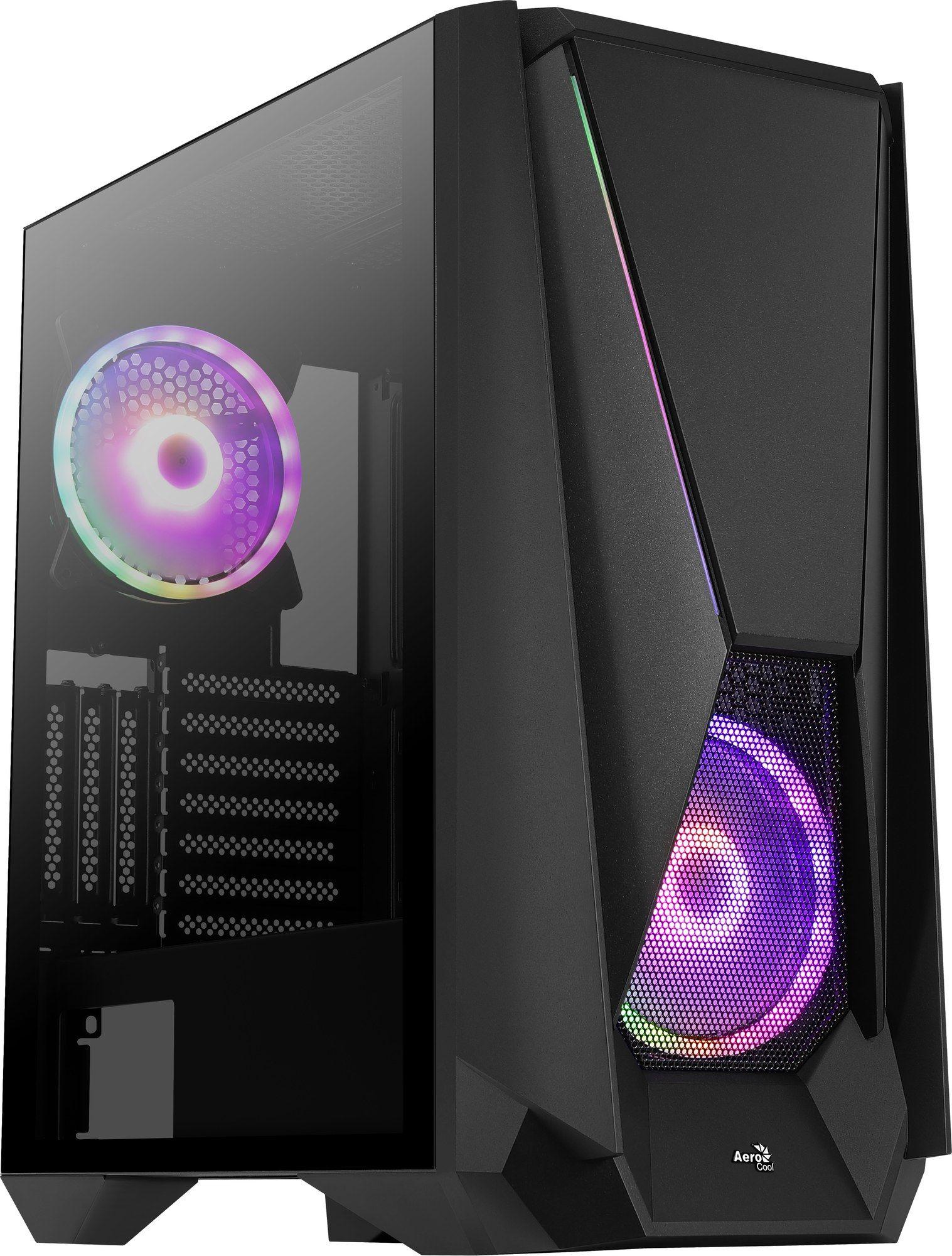 Caixa PC AEROCOOL Visor (Midi Tower - 18 cm - 38,7 cm - Preto) — miniatura 2