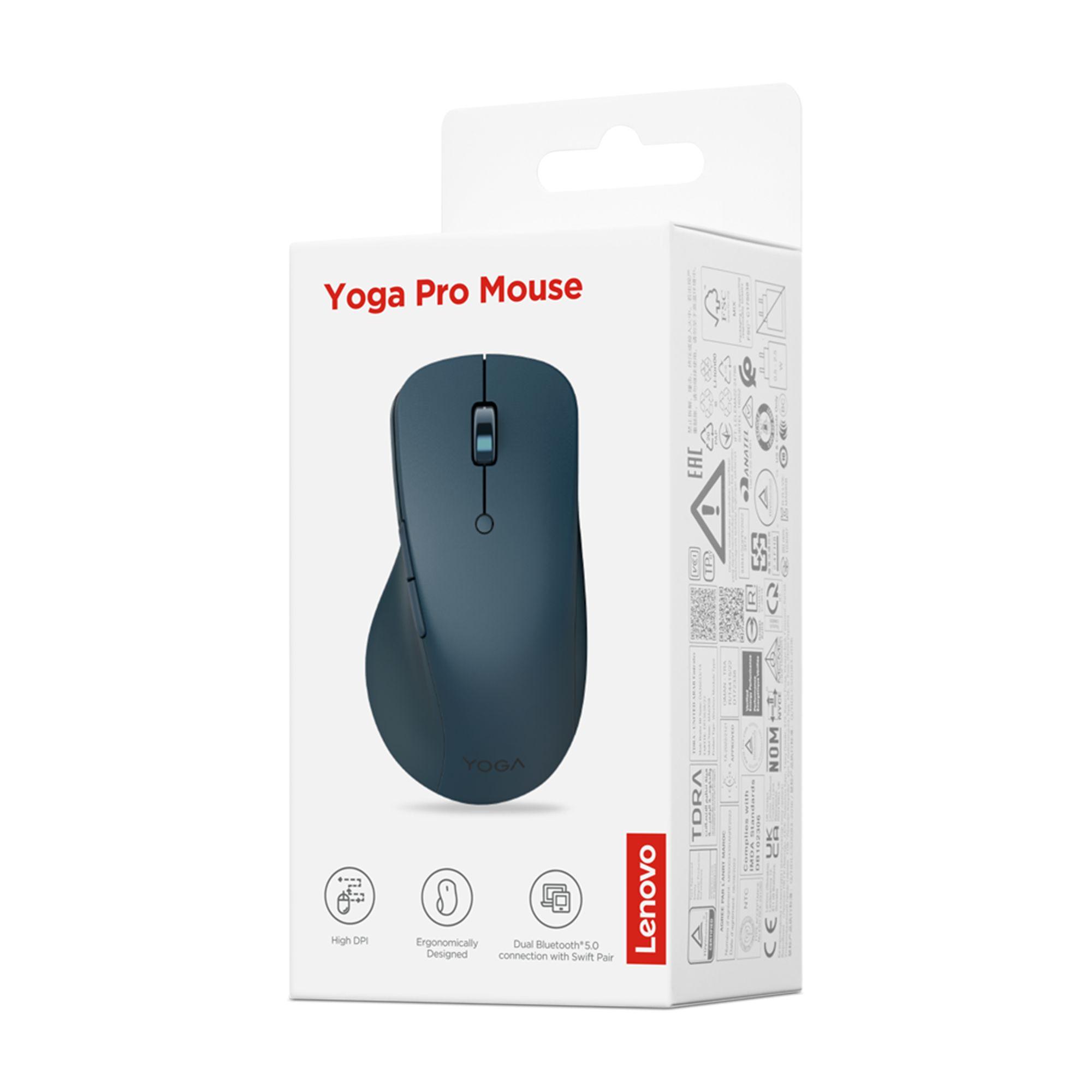 Rato LENOVO Yoga Pro Mouse P (Mão direita - 2400 DPI - Ótica - Verde-azulado), miniatura 5