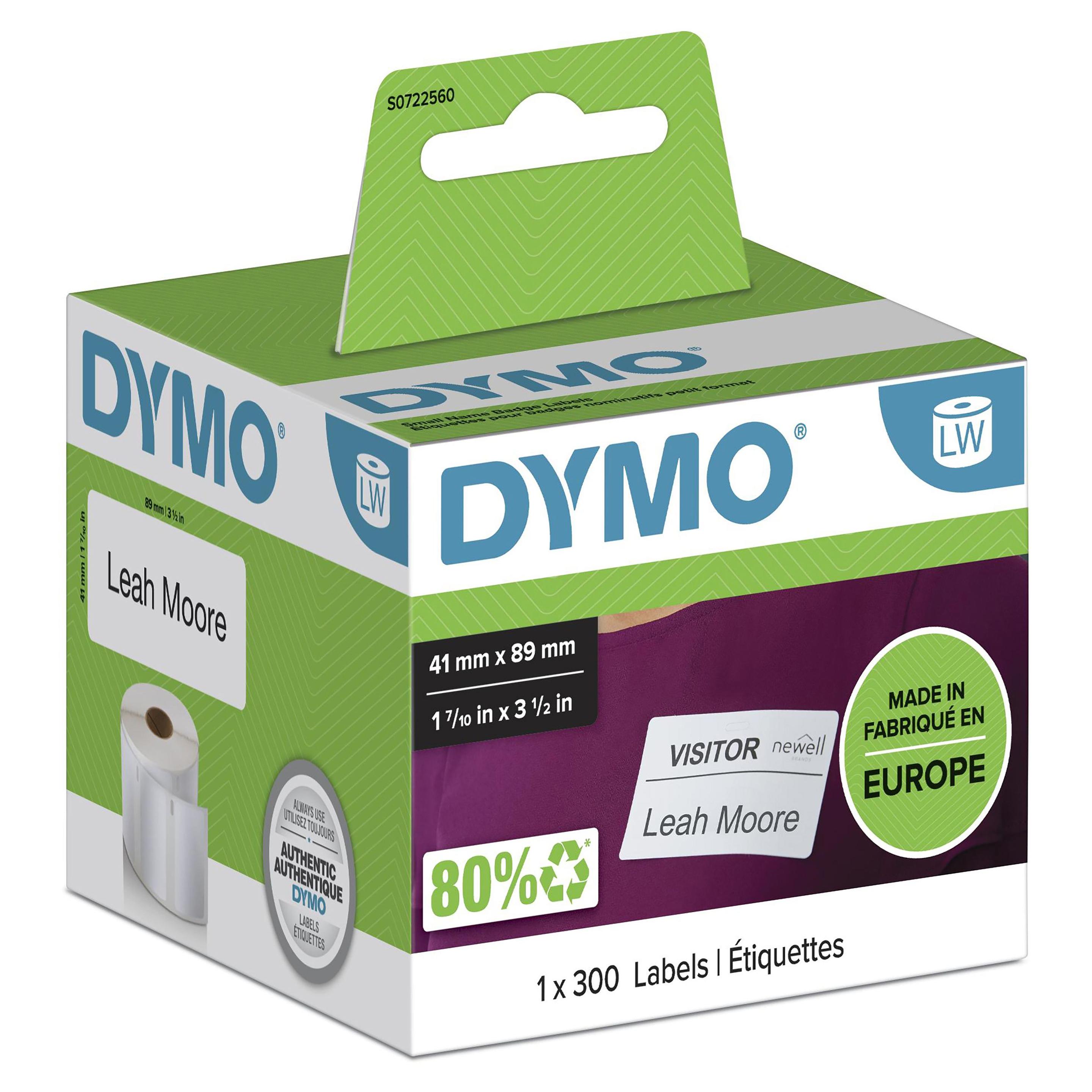 Etiquetas de Identificação DYMO S0722560 (LabelWriter - Branco)