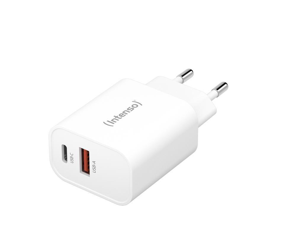 Carregador de Parede GaN INTENSO W30AC (30 W - Carregador de parede GaN - Branco)