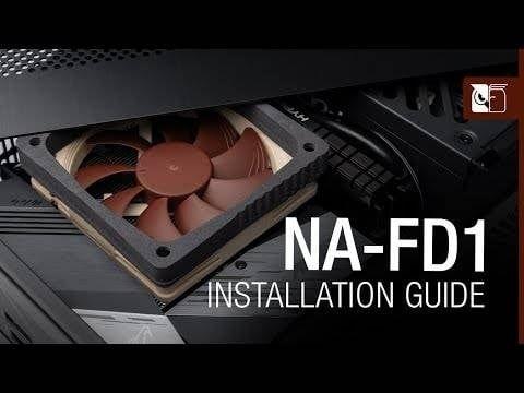 Kit de Conduta de Ventoinha NOCTUA NA-FD1 (Preto) — miniatura 3