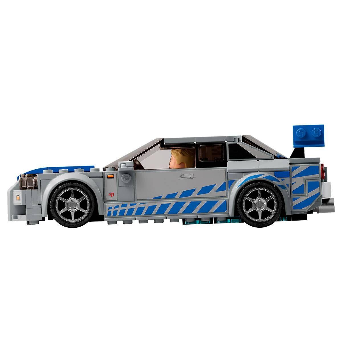 LEGO 76917 Speed Champions Velocidade Furiosa Nissan Skyline GT-R (R34) (9+ anos - 319 peças), miniatura 5