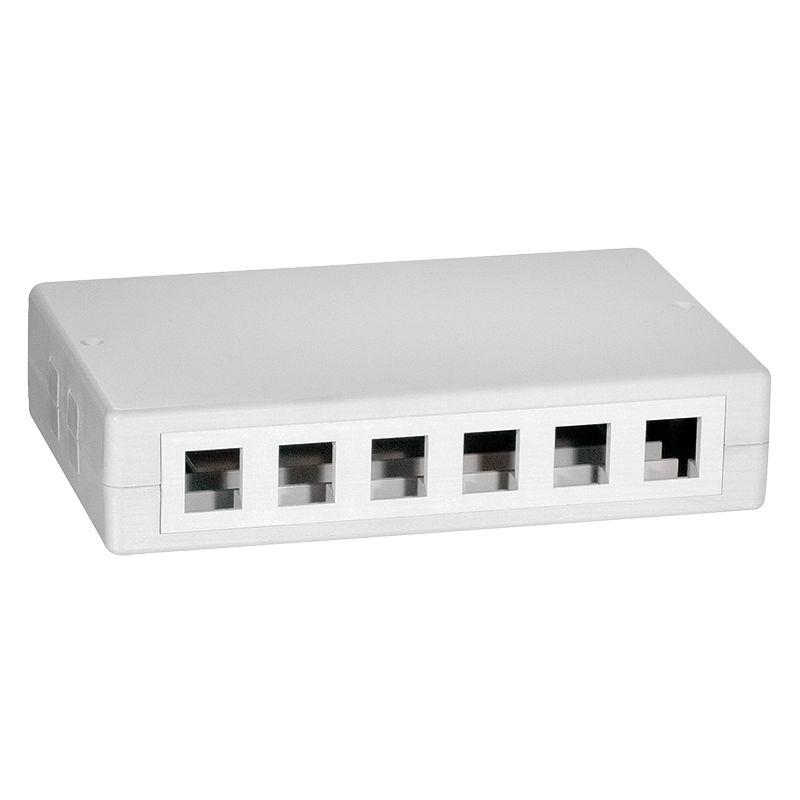 Caixa de Superfície para Módulos Keystone LOGILINK NK4033 (Branco)