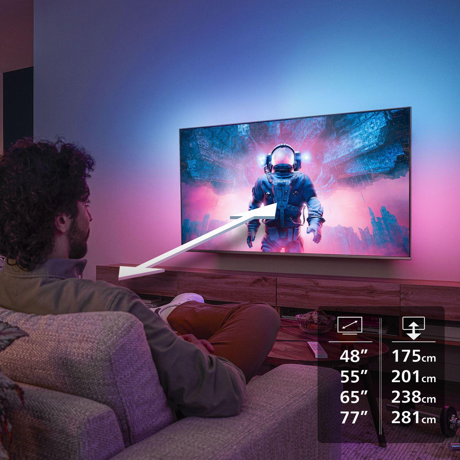 Televisão PHILIPS TV 77OLED760/12 (77" - OLED - 4K Ultra HD - Preto) — miniatura 11