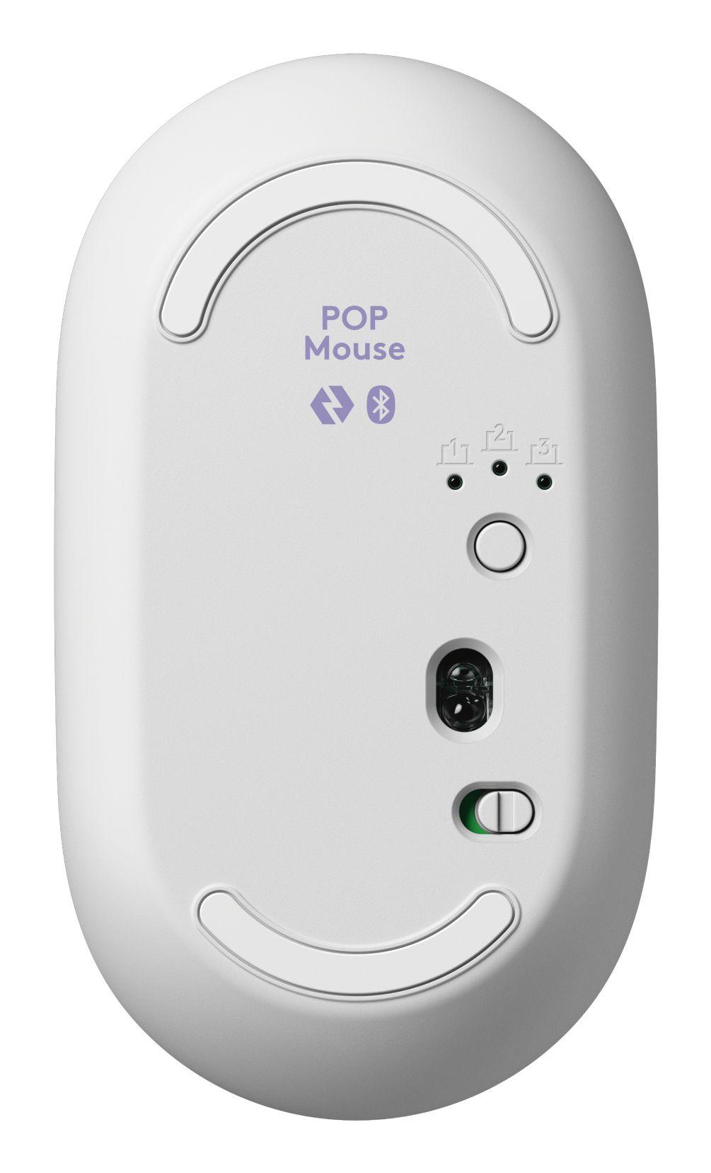 Rato LOGITECH POP Mouse (Ambidestro - 4000 DPI - Ótico - Lilás) — miniatura 2