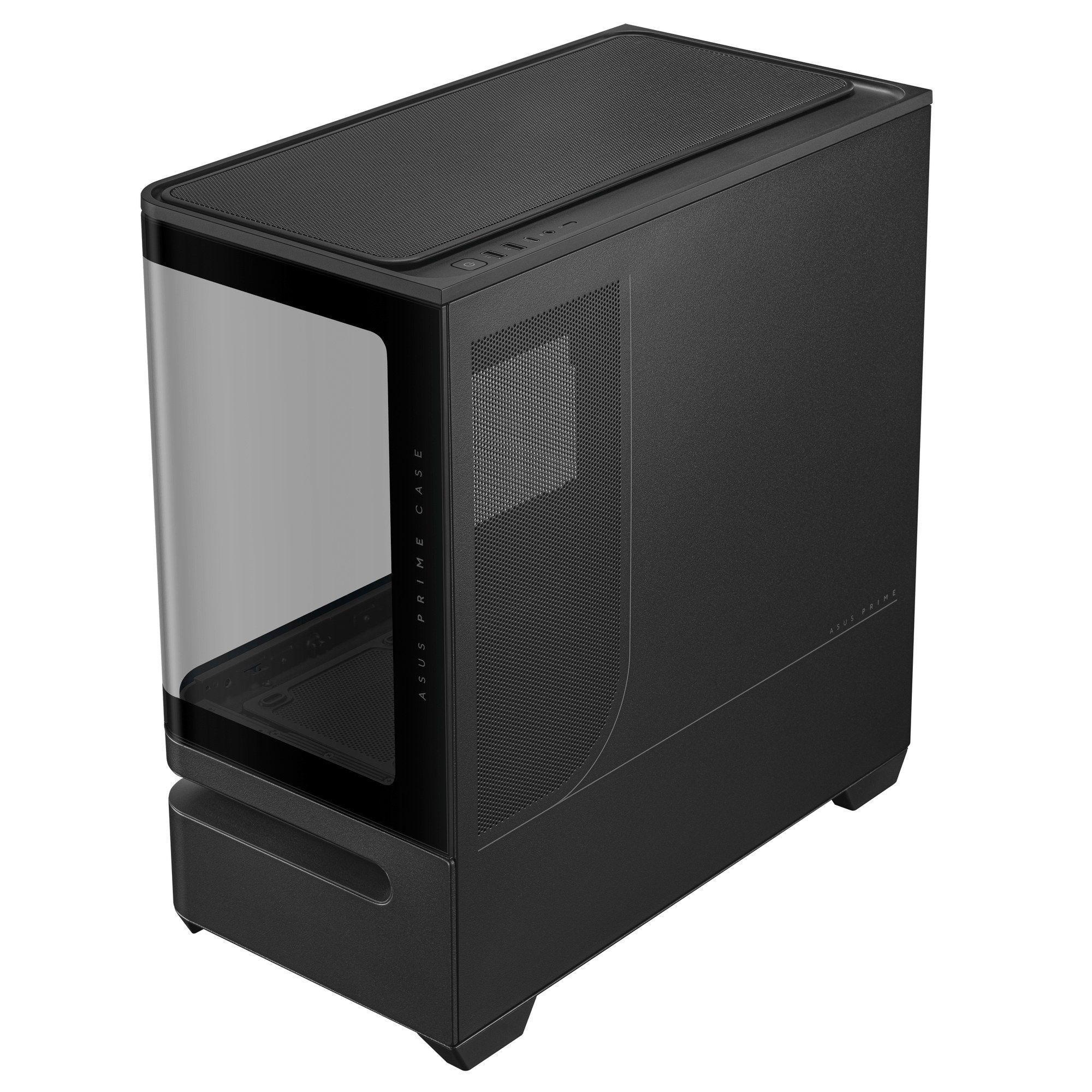 Caixa de Computador ASUS PRIME AP202 ARGB (Micro ATX, Mini-ITX - Mini Tower - Metal - Preto) — miniatura 4