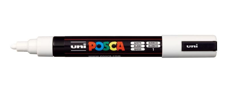 Marcador de Pintura POSCA PC-5M (Branco)