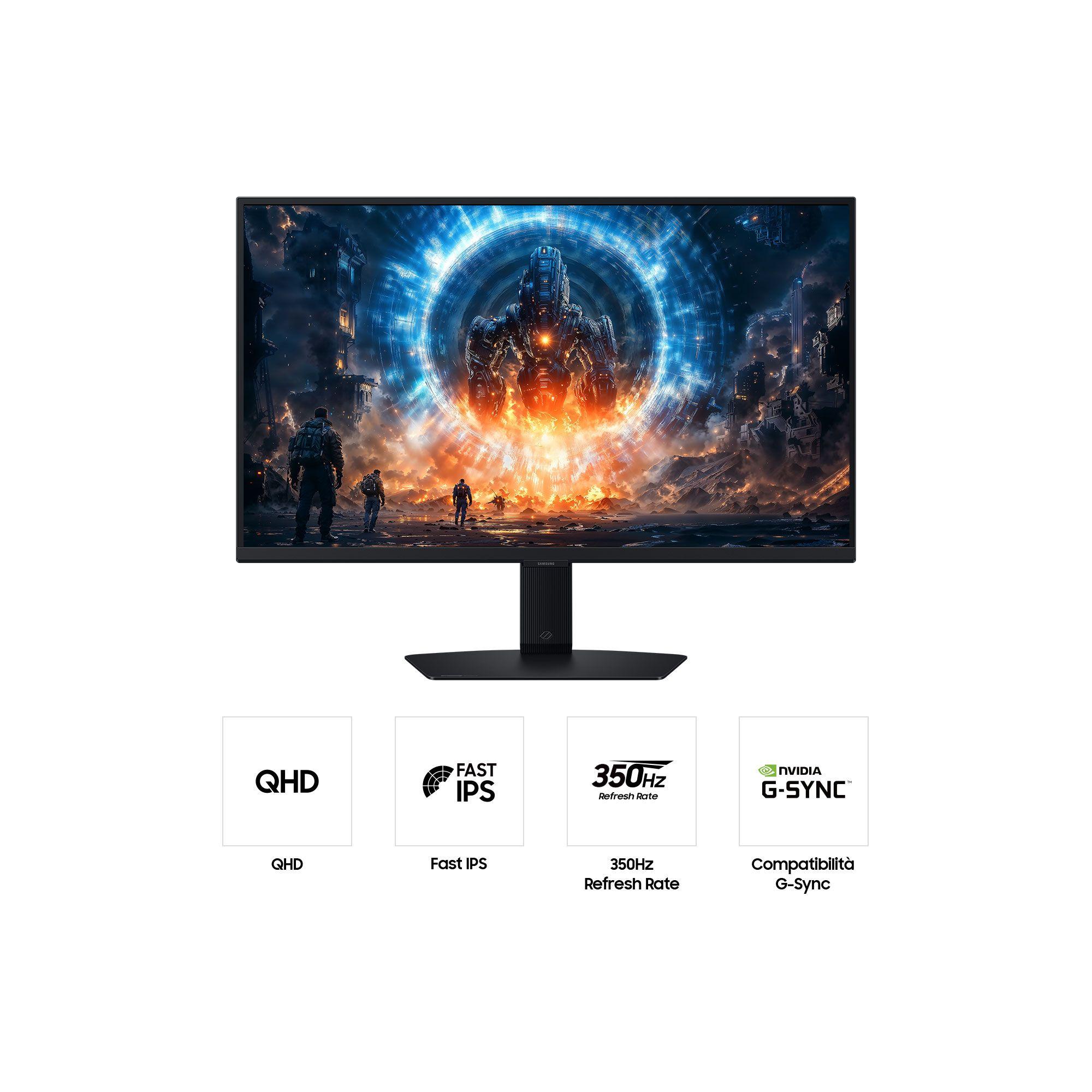 Monitor SAMSUNG Odyssey G6 G60F LS27FG602EUXEN (27" - IPS - 350 Hz - Preto) — miniatura 4