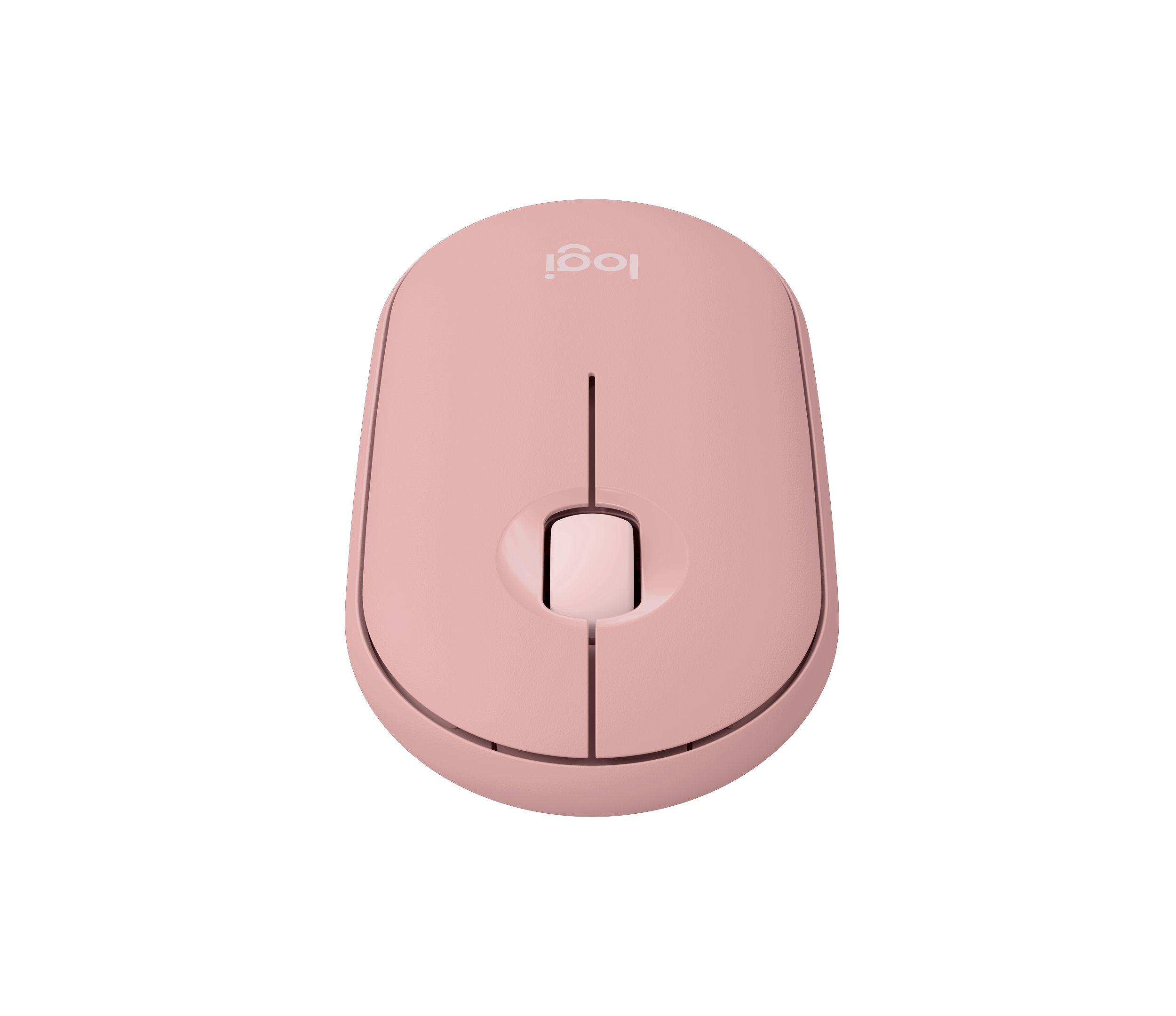 Rato LOGITECH Pebble 2 M350s (Ambidestro - 4000 DPI - Ótico - Rosa)