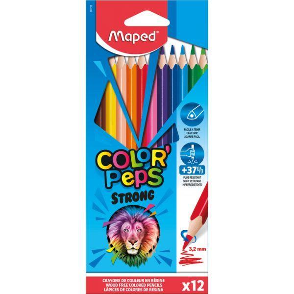 Conjunto de Lápis de Cor MAPED Color´Peps Strong (Resina - Multicor), miniatura 2