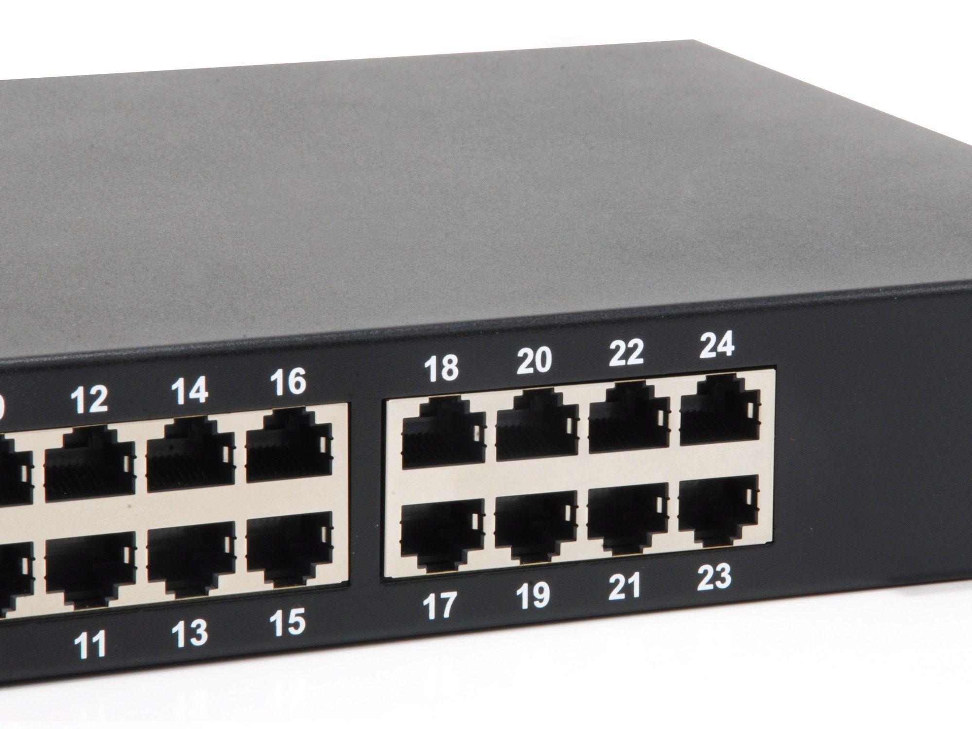 Switch PoE+ LEVEL ONE GEP-2421W150 (Gigabit Ethernet - 4,1 MB - 48 Gbit/s - Preto), miniatura 3