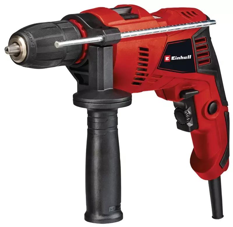 Berbequim de Impacto EINHELL TE-ID 500 E (550 W - 220–240 V - Corrente elétrica - Vermelho/Preto) — miniatura 4