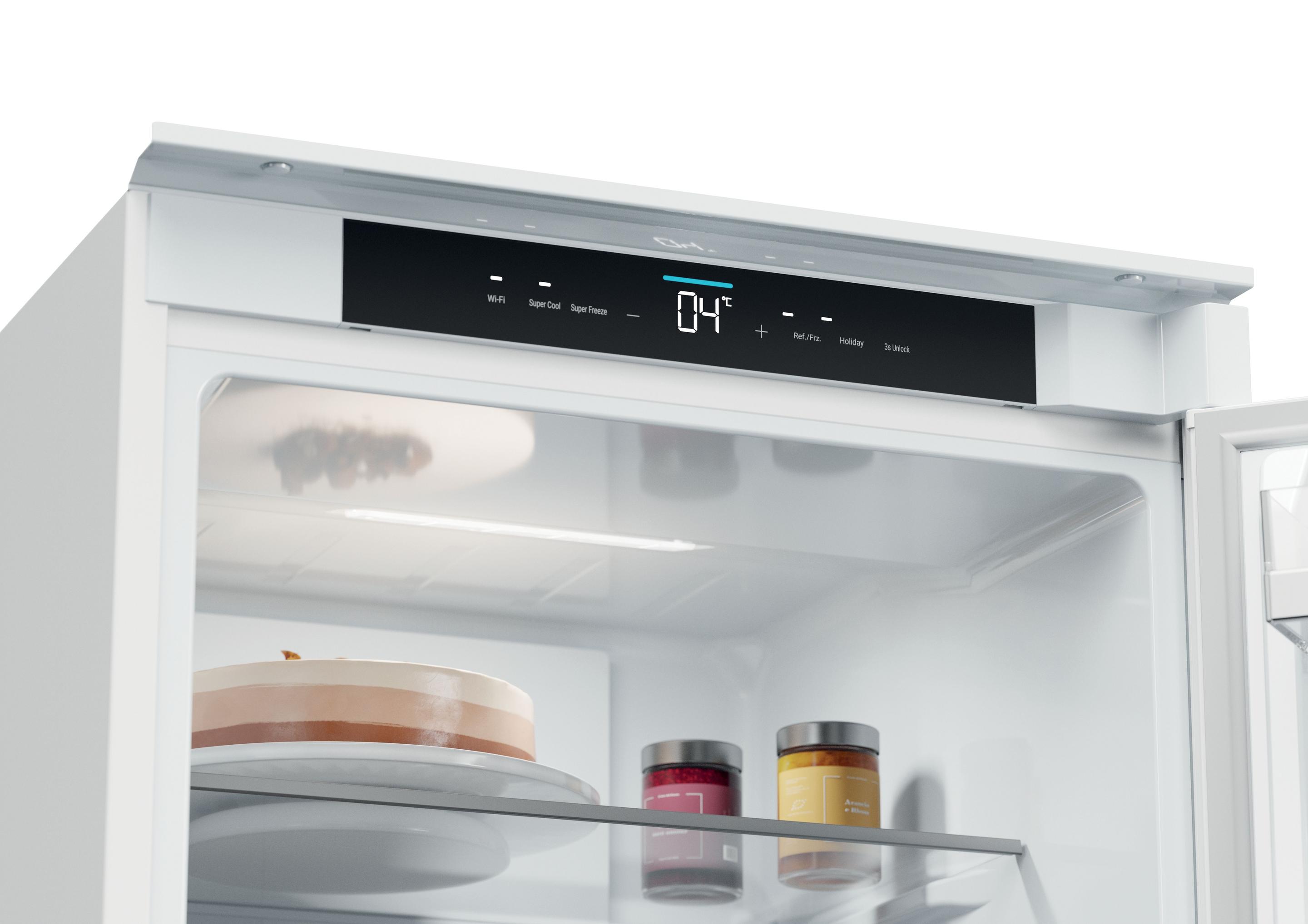 Frigorífico Combinado Encastre HAIER HBQW5518E (251 l - hOn - 177,2x54x55 cm - Não aplicável) — miniatura 3