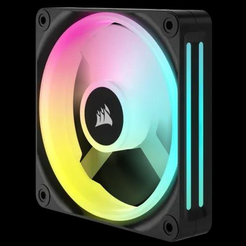Ventoinha CORSAIR iCUE LINK QX120 RGB (Multi - Preto), miniatura 4