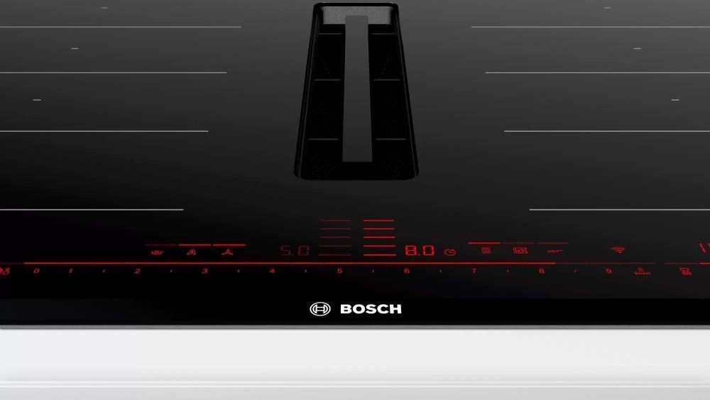 Placa de Indução Encastre BOSCH PXX875D67E (4 zonas - 7400 W - Vidro-cerâmica - Preto), miniatura 4