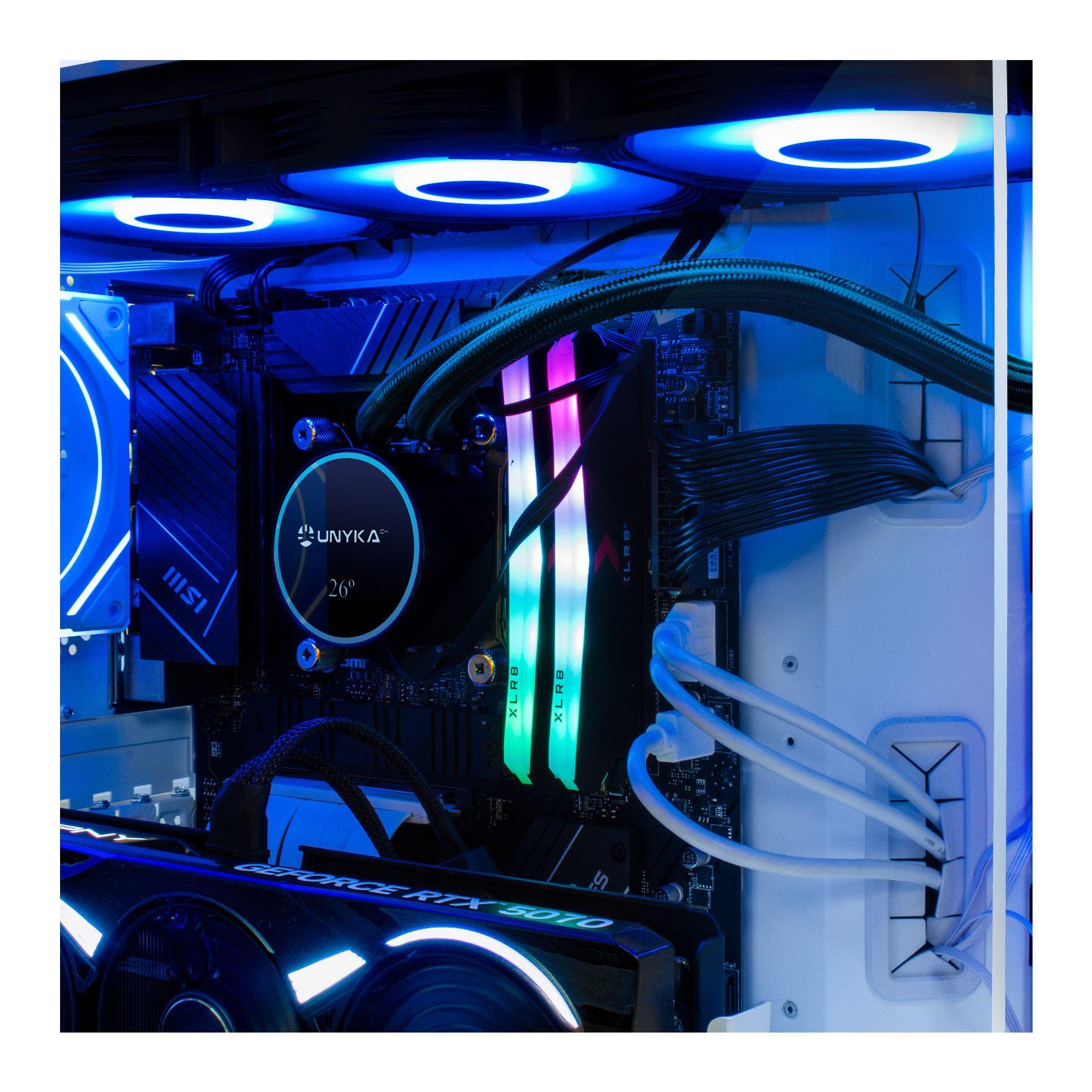 Kit de Refrigeração Líquida UNYKACH AquaStorm NEO 360 (12 cm - 1800 RPM - Azul, Vermelho, Verde - Preto), miniatura 10