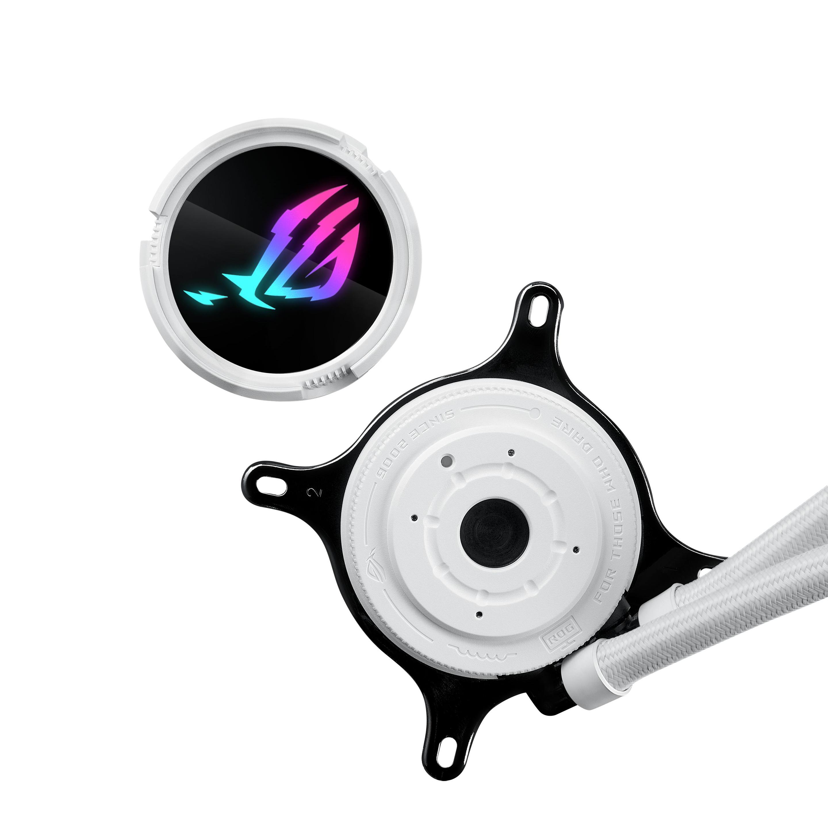 Kit de Refrigeração Líquida AIO ASUS ROG Strix LC III 360 ARGB (12 cm - 2200 RPM - Multi - Branco) — miniatura 8