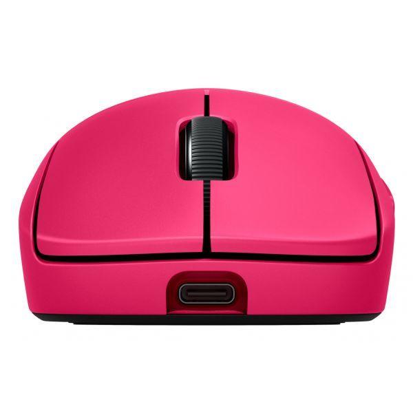 Rato LOGITECH G PRO 2 LIGHTSPEED (Ambidestro - 44 000 DPI - Ótico HERO 2 - Rosa) — miniatura 3