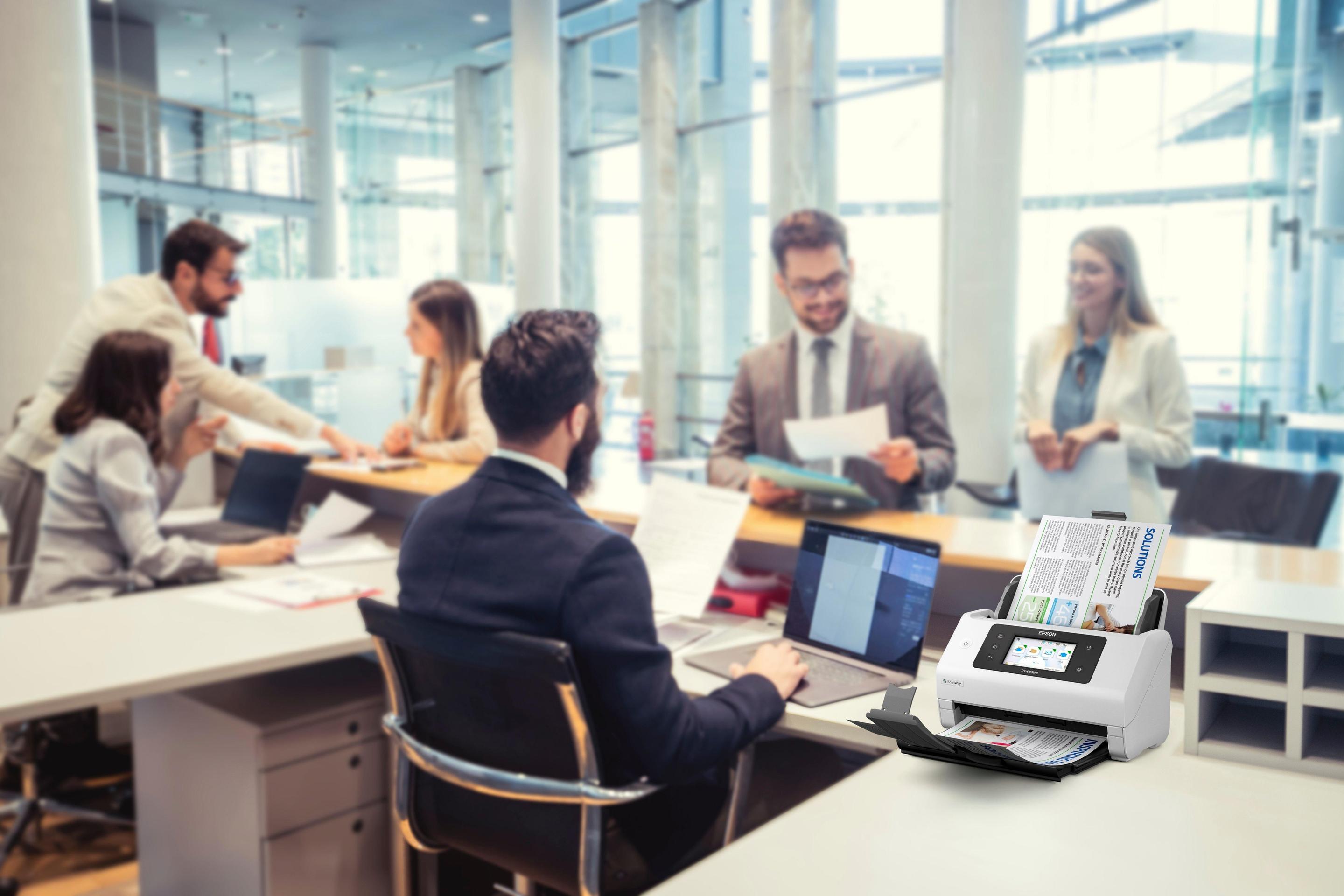 Scanner de Documentos EPSON WorkForce DS-900WN (3.2 Gen 1 - Branco) — miniatura 8
