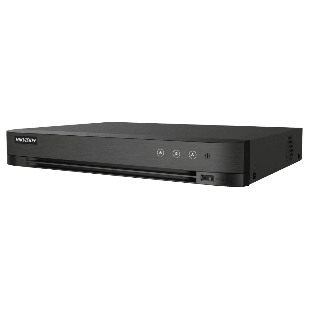DVR HIKVISION iDS-7204HQHI-M1/S(C) (4 canais - até 6 canais IP - 3K - AcuSense)