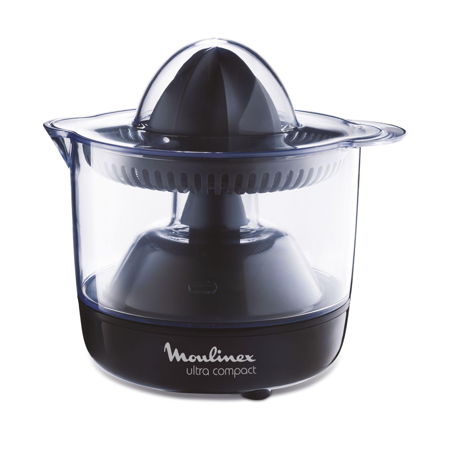 Espremedor de Citrinos MOULINEX PC120870 (Altura 15,8 cm - Preto)