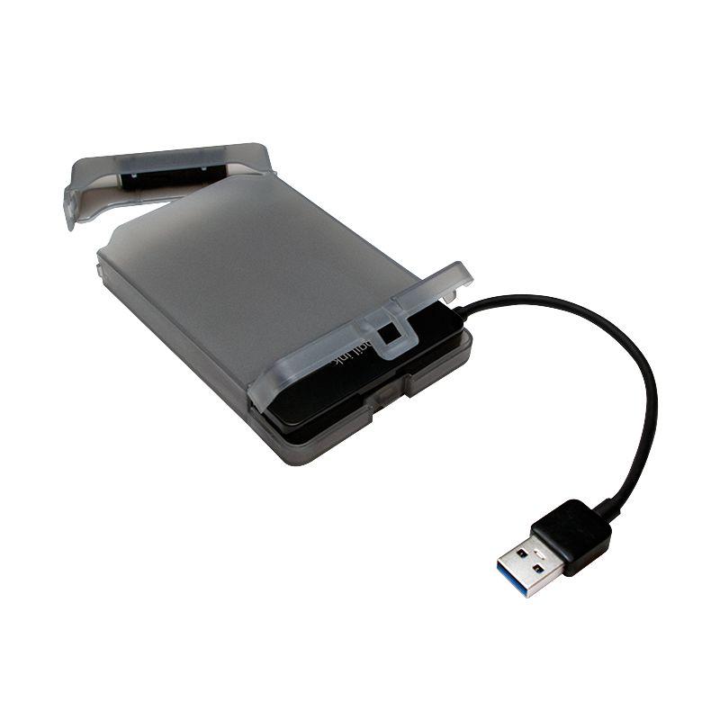 Caixa Externa LOGILINK AU0037 (2.5" - Serial ATA III - Cinzento) — miniatura 3