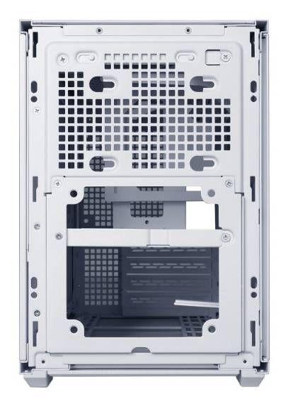 Caixa Micro-ATX LIAN LI B4 (Mini-ITX, Micro ATX - ATX, SFX - Mini Tower - Branco e Madeira) — miniatura 3
