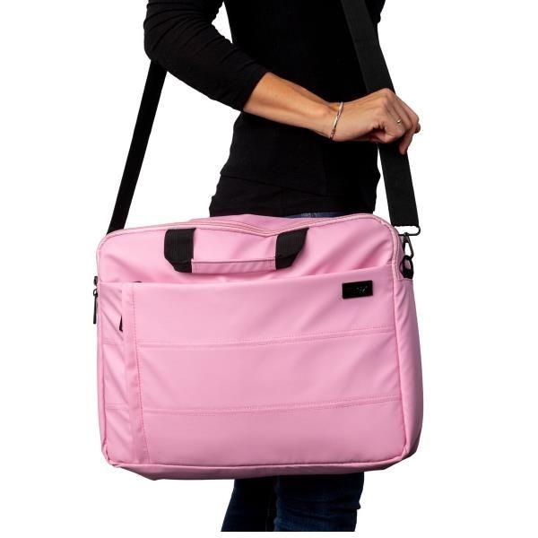 Mala para Portátil NILOX STYLE NXB023 (15,6" - 3 Compartimentos - Rosa) — miniatura 2