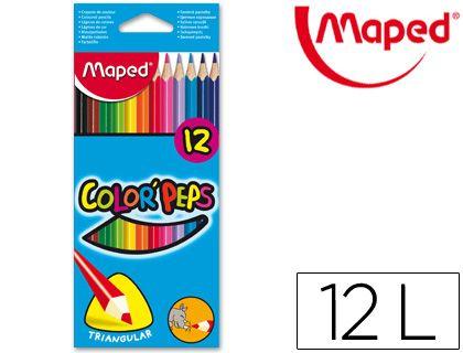 Lápis de Cor MAPED Color'Peps Star (Madeira - Cores Sortidas), miniatura 2