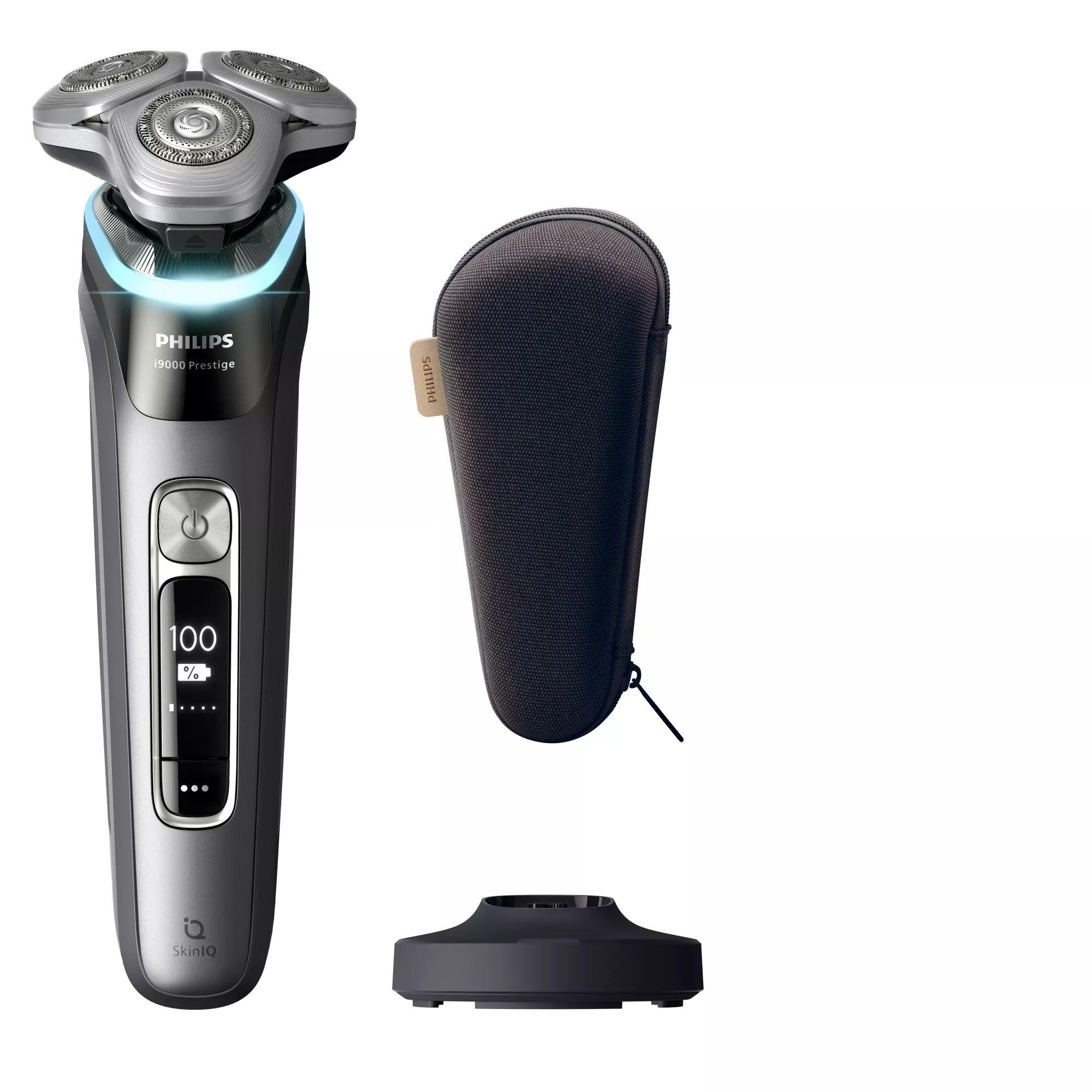 Máquina de Barbear PHILIPS i9000 Prestige XP9202/10 (Aço inoxidável - Cinzento)