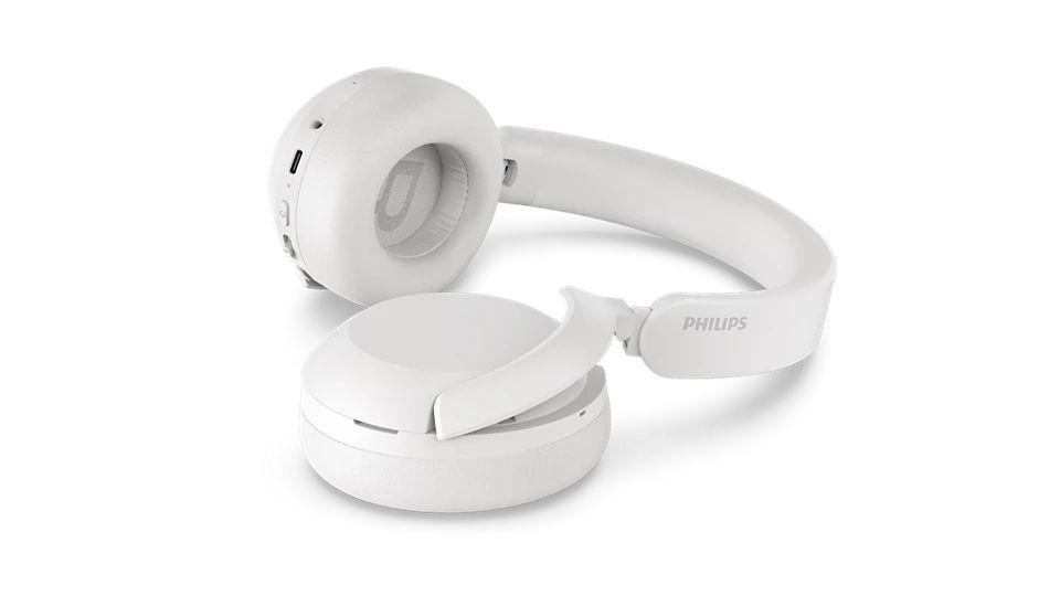 Auscultadores PHILIPS TAH6000WT/00 (Binaural - Com fios e sem fios - Circum-aural - Branco), miniatura 2