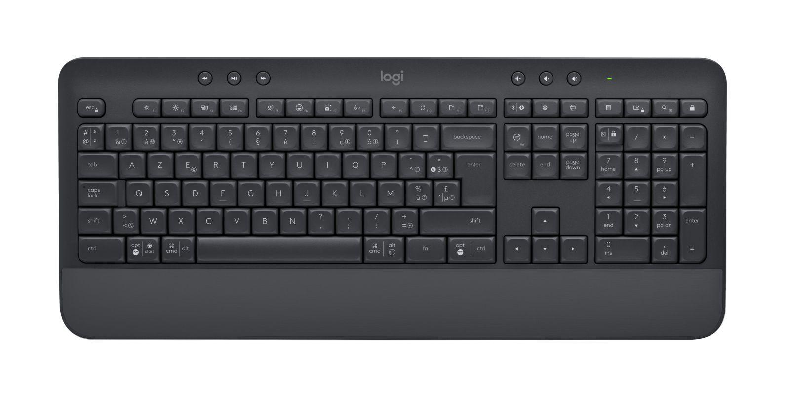 Conjunto Teclado e Rato LOGITECH Signature MK650 for Business (Belga - Interruptor de membrana - Tamanho completo - Grafite), miniatura 5