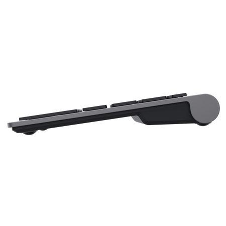 Teclado TRUST Xalas 25709 (Teclas tesoura - RF Wireless - RF sem fios - Prateado) — miniatura 4