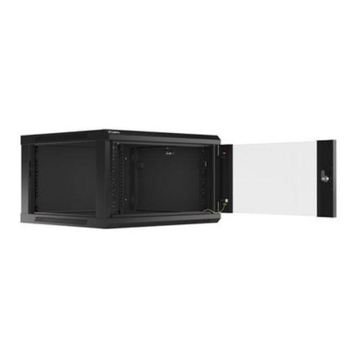Armário Rack de Parede LANBERG WF01-6606-10B (6U - 19" - 600 x 600 x 374 mm - Preto) — miniatura 5