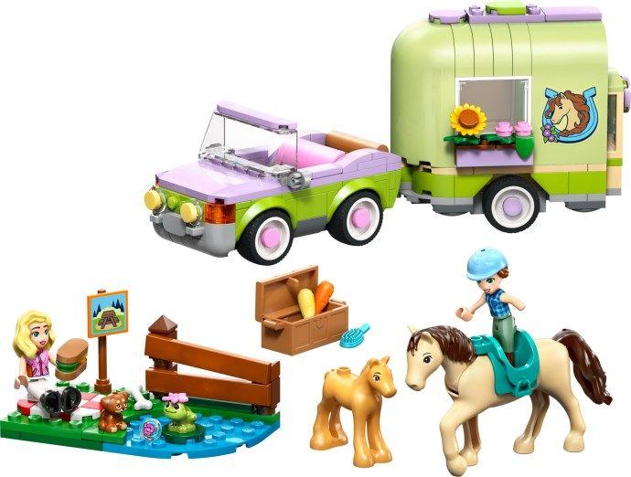 LEGO 42695 Friends Reboque Para Cavalo e Potro (7+ anos - 279 peças), miniatura 2