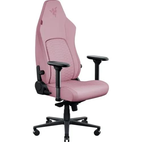 Cadeira Gaming RAZER Iskur V2 NewGen (136 kg - 140 cm - Couro - Rosa)