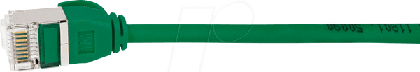 Cabo de Rede RJ45 LOGILINK CQ9045S (1,5 m - Cat6A - RJ-45 - Verde) — miniatura 3