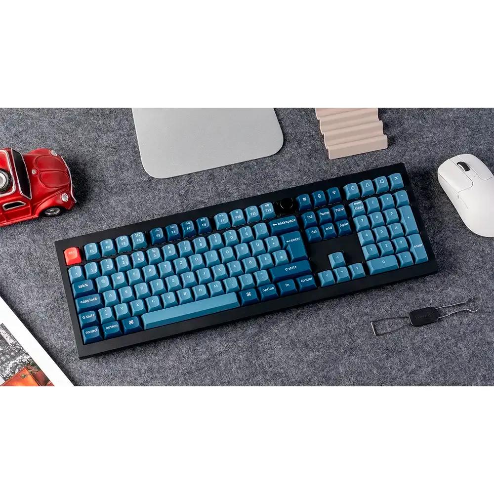 Teclado KEYCHRON V6 Max (Português - Gateron Jupiter Brown - Tamanho completo - Preto/Cinzento) — miniatura 4