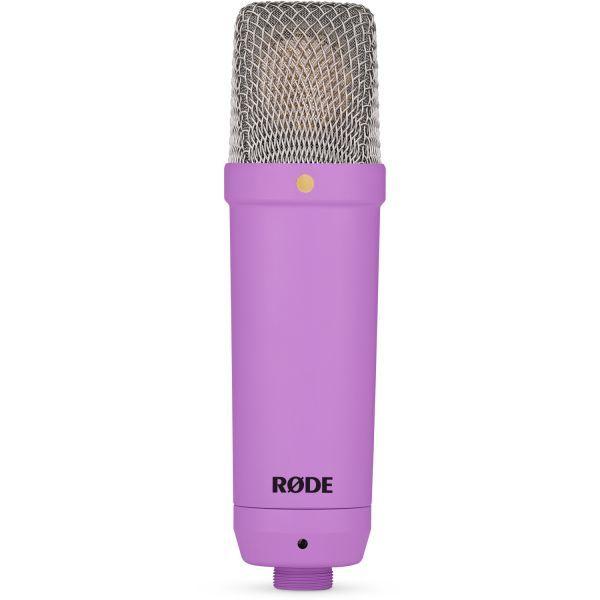 Microfone de Estúdio RODE NT1 Signature (Com fios - mini XLR - 20-20000 Hz - Roxo)