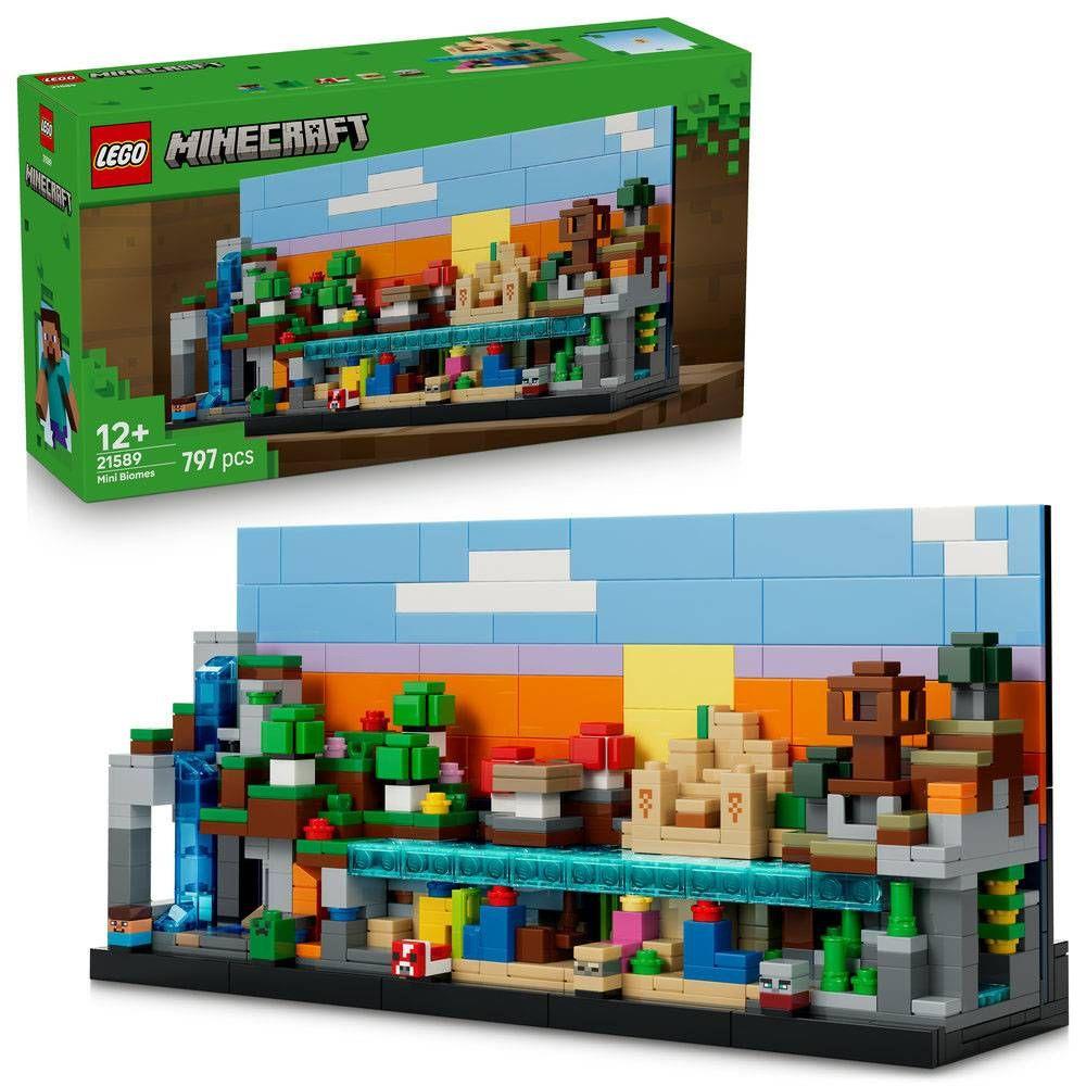 LEGO 21589 Minecraft Minibiomas (12+ anos - 797 peças) — miniatura 3