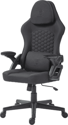 Cadeira Gaming DELTACO DC130 (Malha têxtil - Preto)