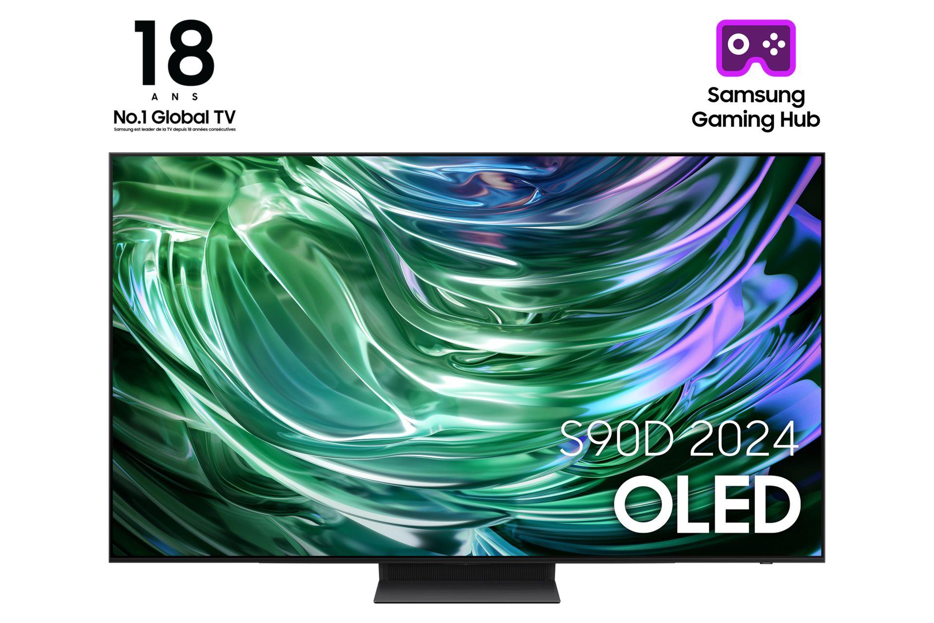 Televisão SAMSUNG TV TQ55S90DAEXXC (55" - OLED 4K UHD - 144 Hz - Preto)