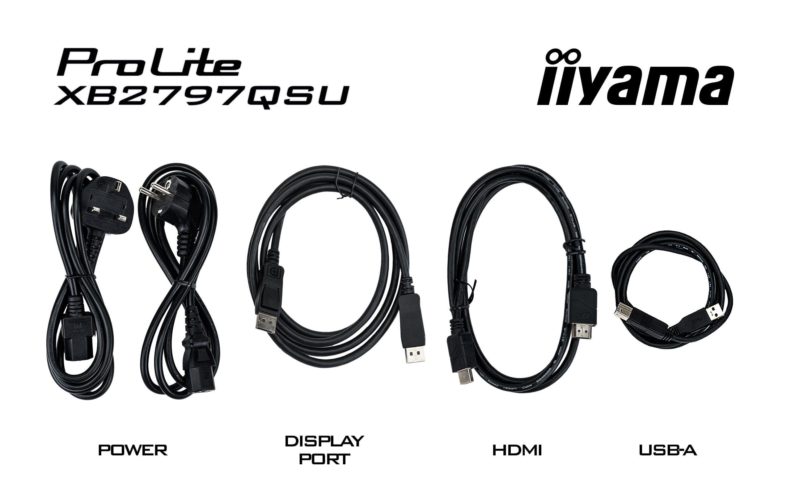 Monitor IIYAMA ProLite XB2797QSU-B1 (27" - IPS - 75 Hz - Preto) — miniatura 21