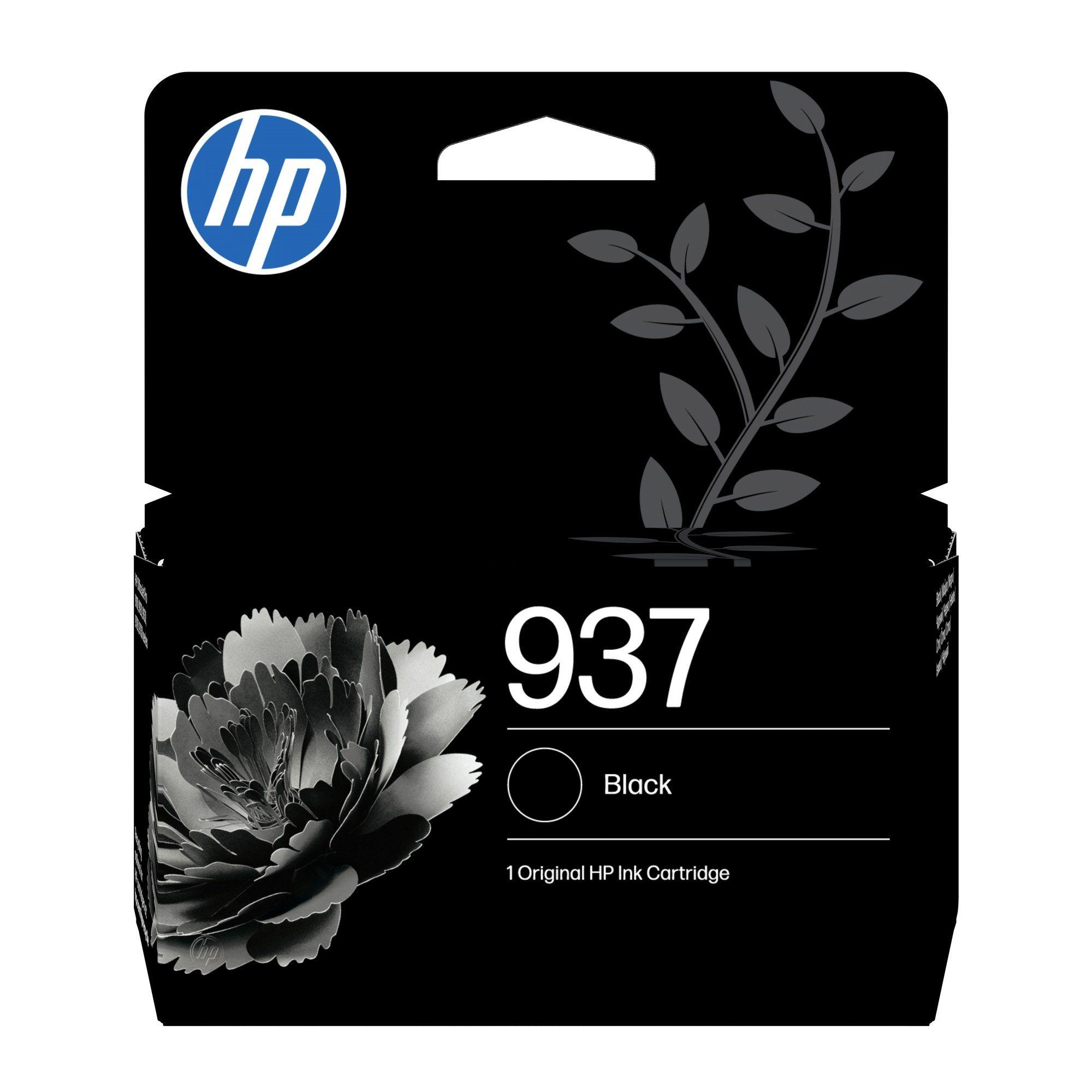 Tinteiro HP 937 4S6W5NE (1250 páginas - Preto)