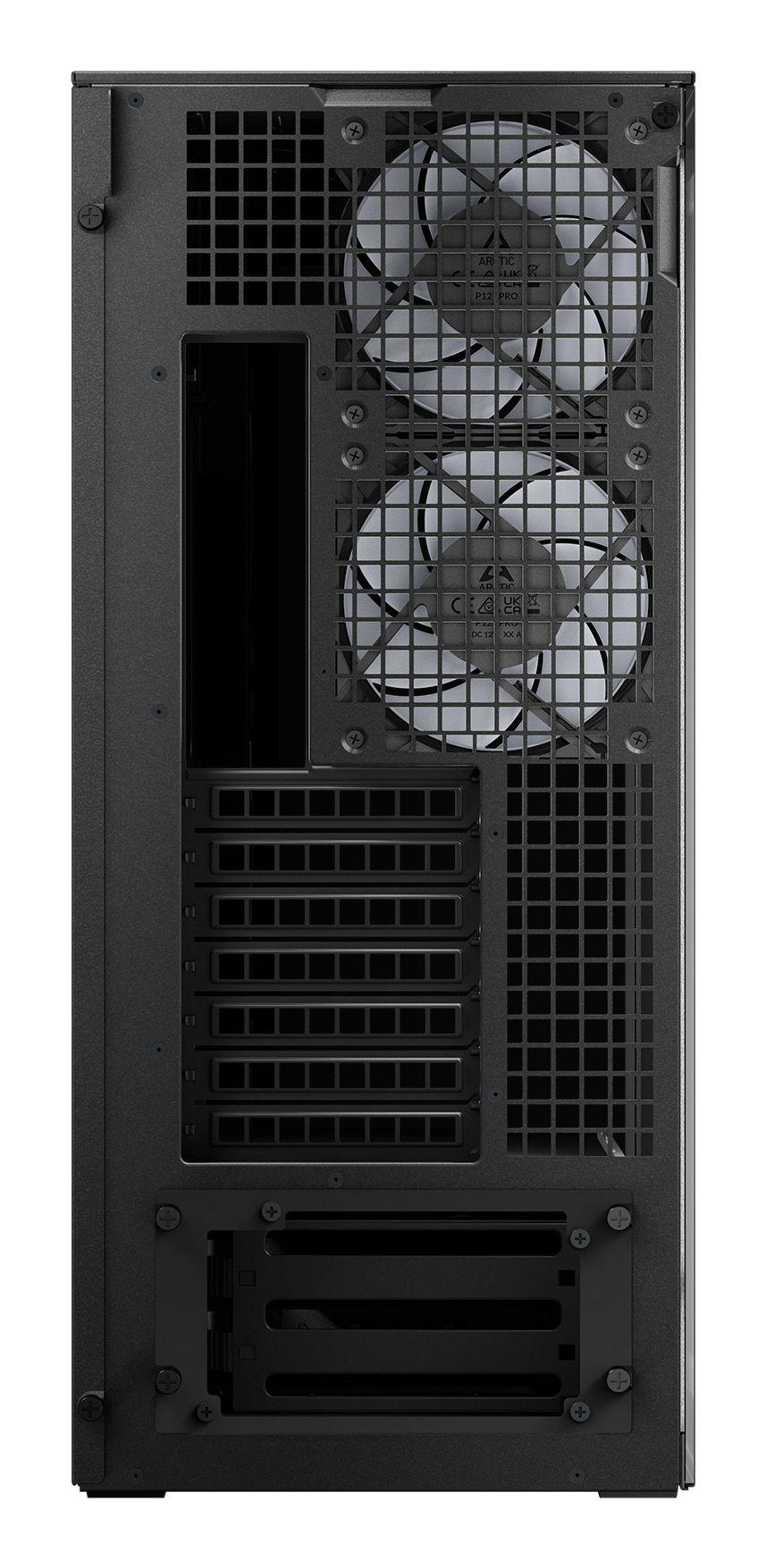 Caixa PC ARCTIC Xtender VG (E-ATX - Midi Tower - Metal, Vidro temperado - Preto Espelhado) — miniatura 11