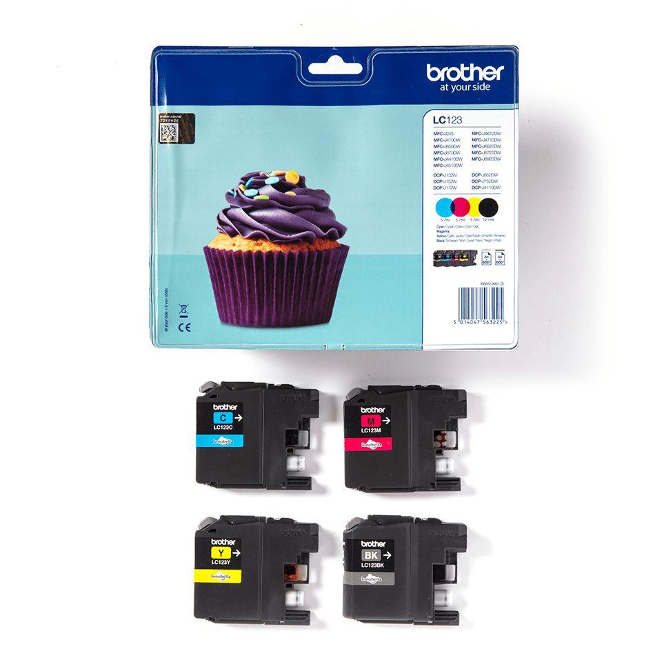 Tinteiro BROTHER LC123VALBP (600 páginas) — miniatura 3