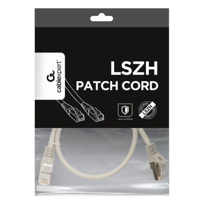 Cabo de Rede RJ45 GEMBIRD PP6A-LSZHCU-0.5M (0,5 m - Cat.6A - RJ-45 - Cinza), miniatura 3